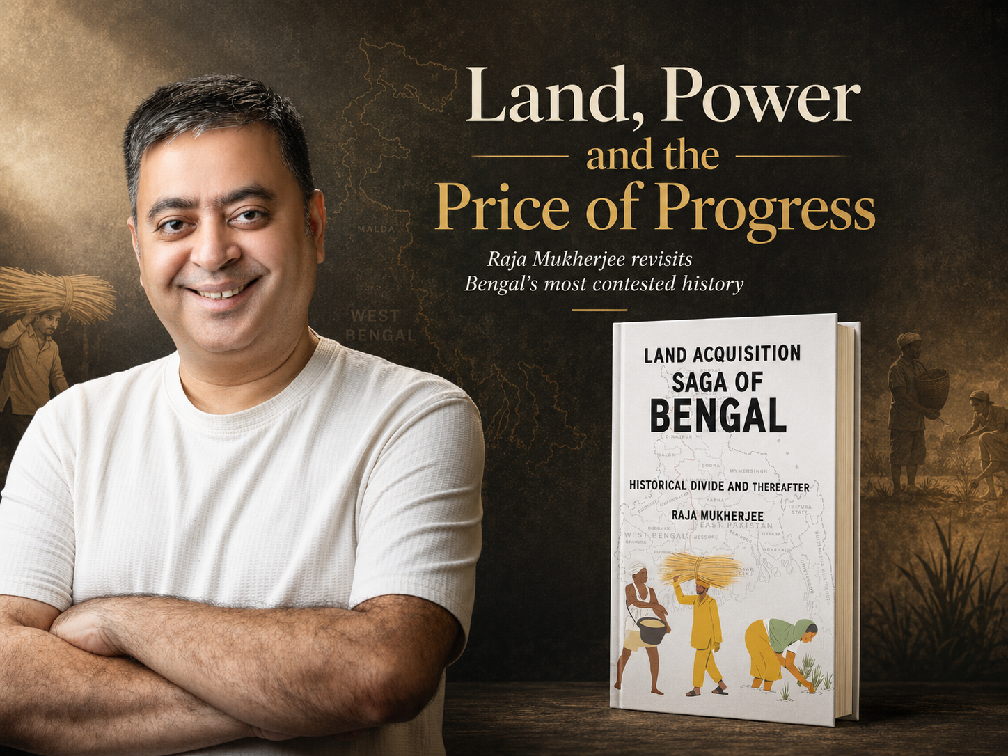Land, Power and the Price of Progress: Raja Mukherjee Revisits Bengal’s Most Contested History